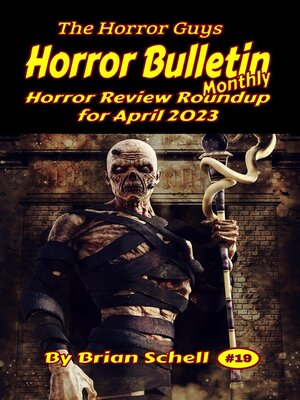 cover image of Horror Bulletin Monthly April 2023